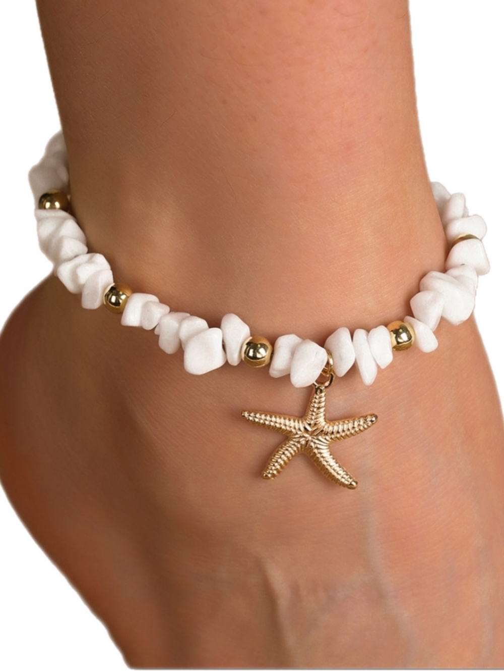 Beach Starfish Ankle Bracelet Boho Anklet